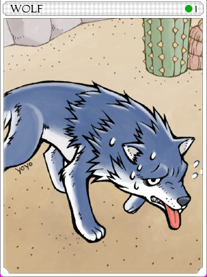 Wolf Card