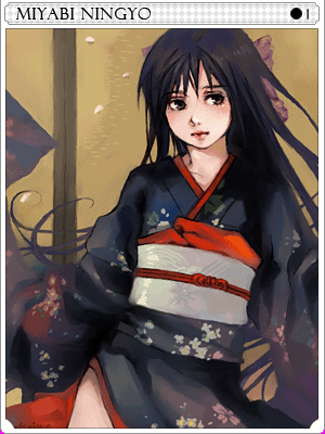 Miyabi Doll Card