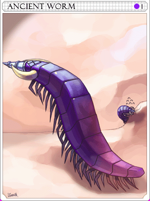 Ancient Worm Card